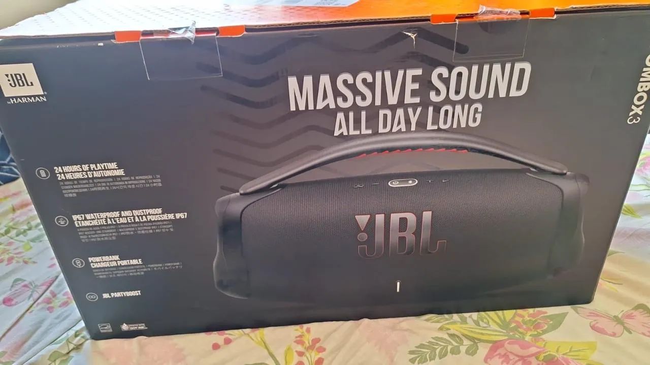 Caixa de Som JBL Boombox 3