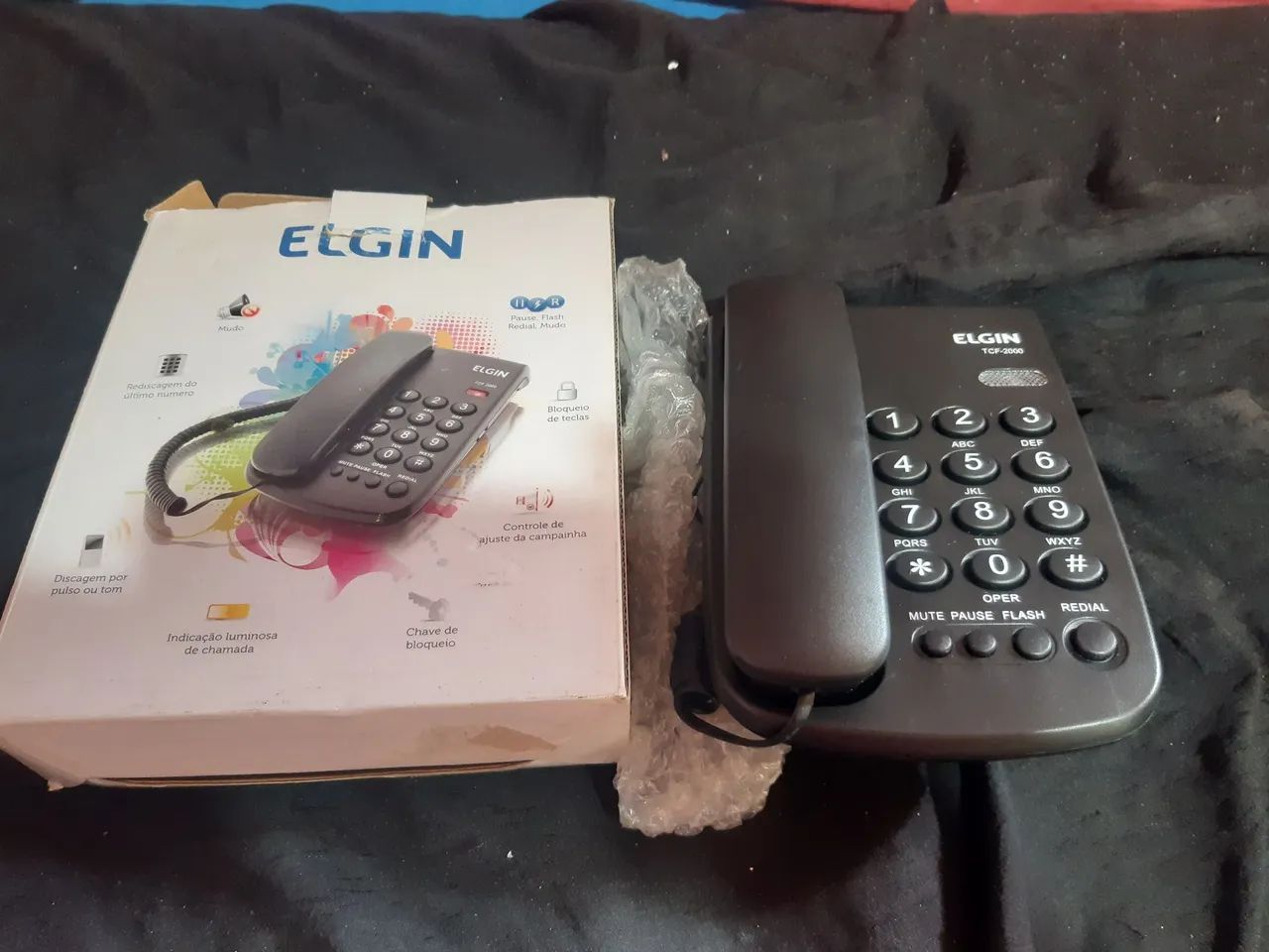 Telefone Fixo Elgin TCF-2000