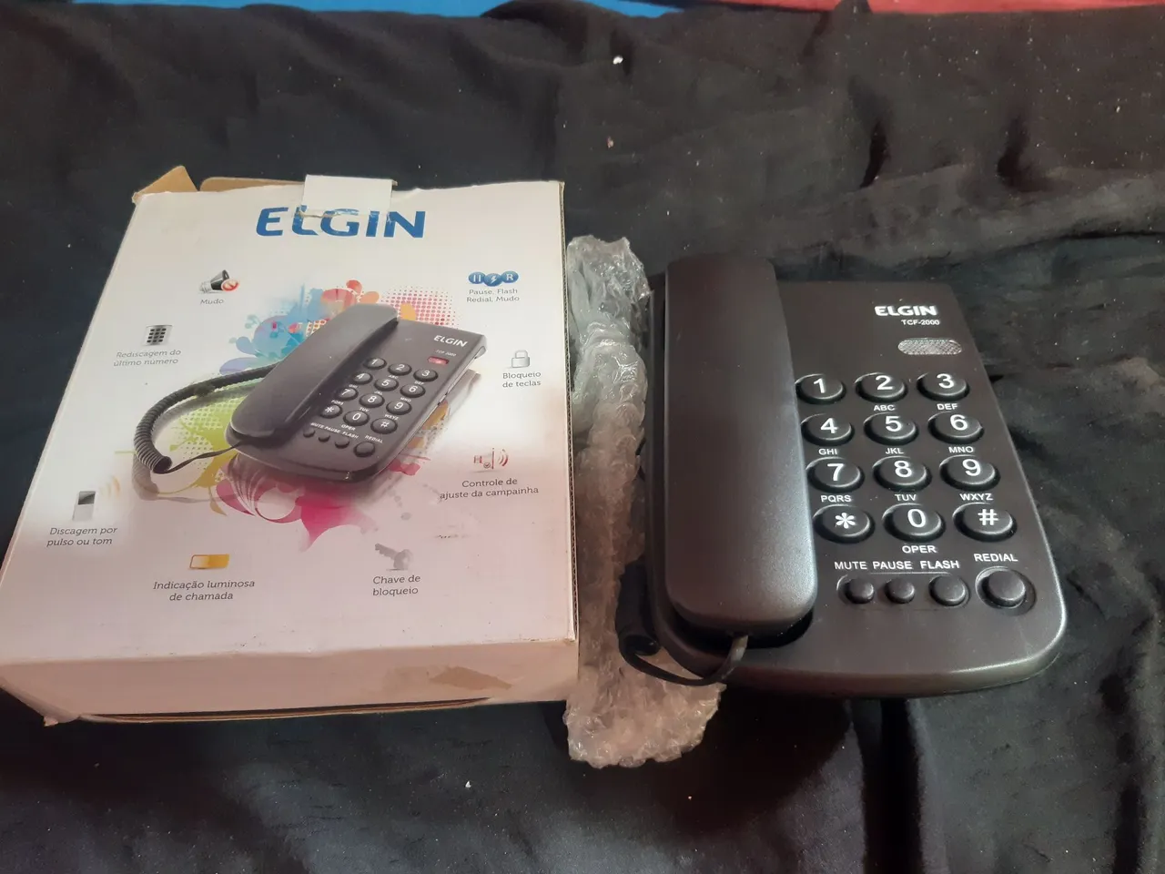 Telefone Fixo Elgin TCF-2000