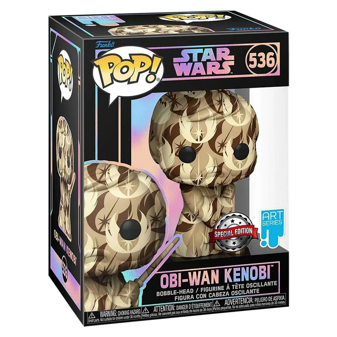 Funko Pop! Star Wars Obi-Wan Kenobi - Edição Limitada (Art Series)