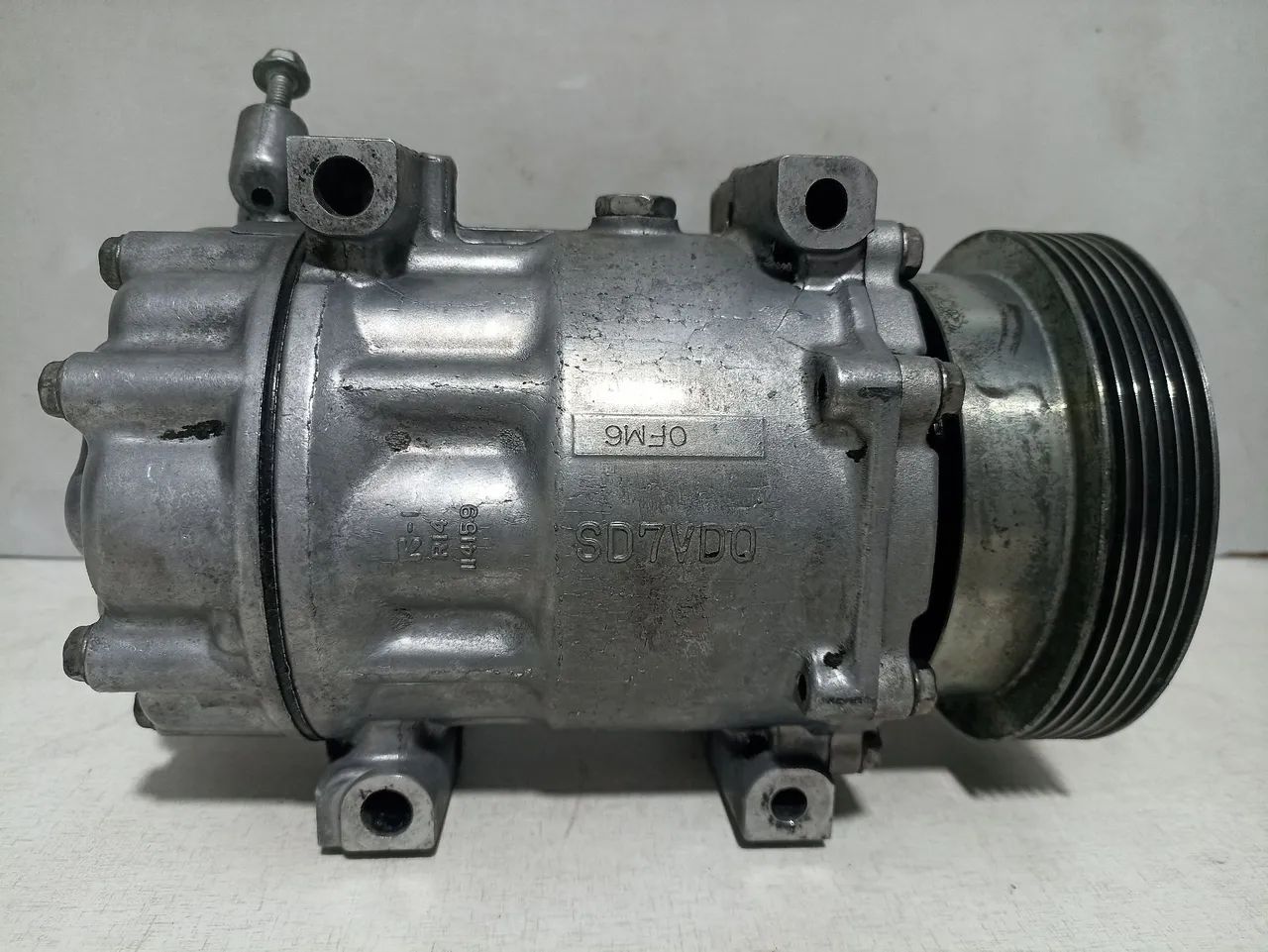 Compressor do Ar Condicionado Renault Duster Sandero Logan Clio 1.6 8v 16v Sanden SD7V16 - Foto 3