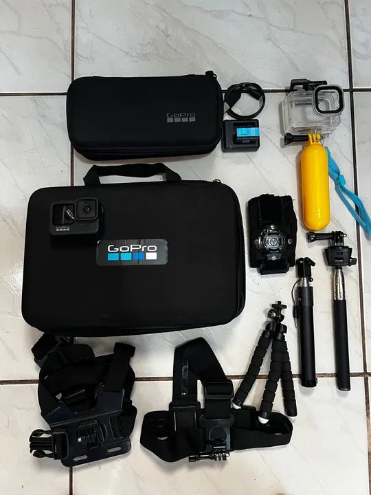 Camera GoPro hero 9 black (nota fiscal) - Foto 2