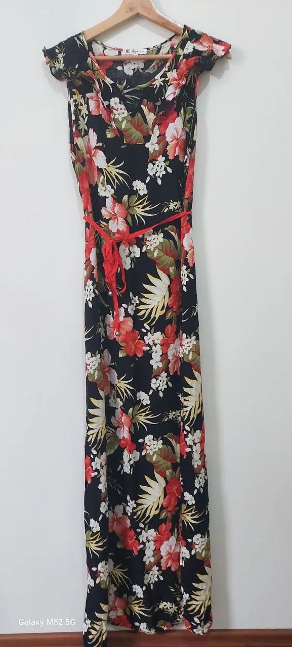 Vestido viscose elegante veste M