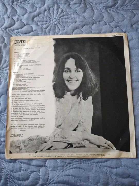 Vinil Joan Baez - Foto 3