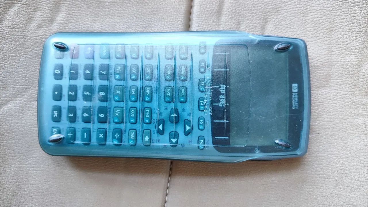 Funcionando - Calculadora HP 49G Azul - Foto 2