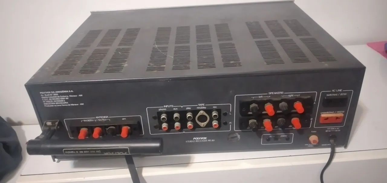 Receiver Stereo Polyvox PR 80 - Foto 2