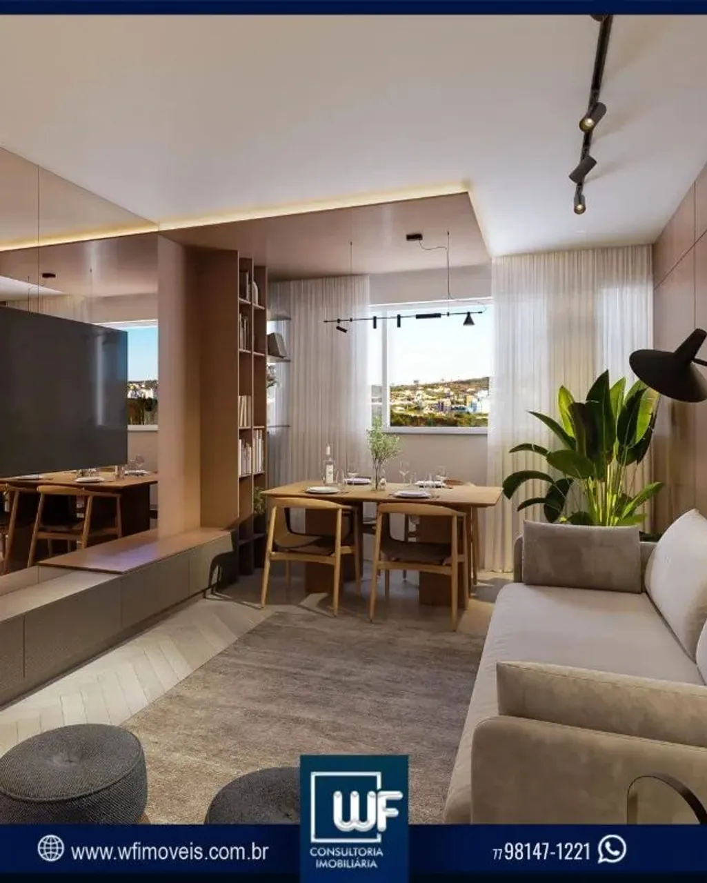 Apartamento de 3 quartos com suíte e 2 vagas de garagem em Candeias, Vitória da Conquista-