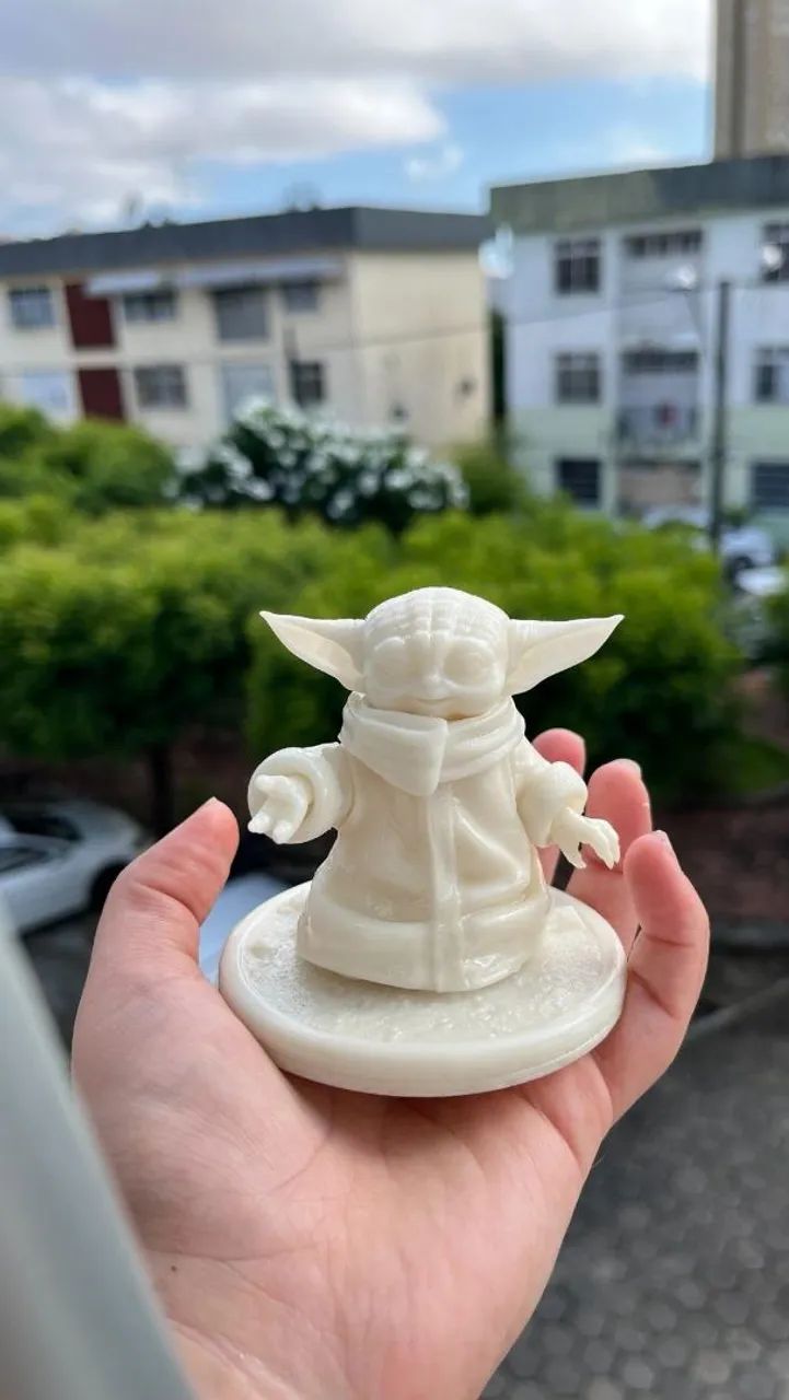 Boneco Baby Yoda em 3D Impresso - Foto 2
