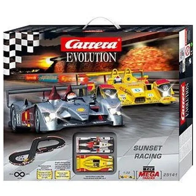 Evolution Sunset Racing Slot Car Set (Seminovo) | Brinque Com Seu Irmão Ou Filho! 