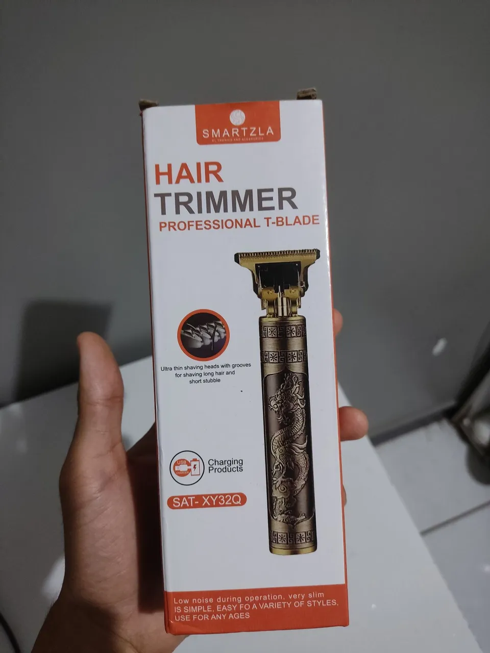Máquina de Cabelo Profissional T-Blade