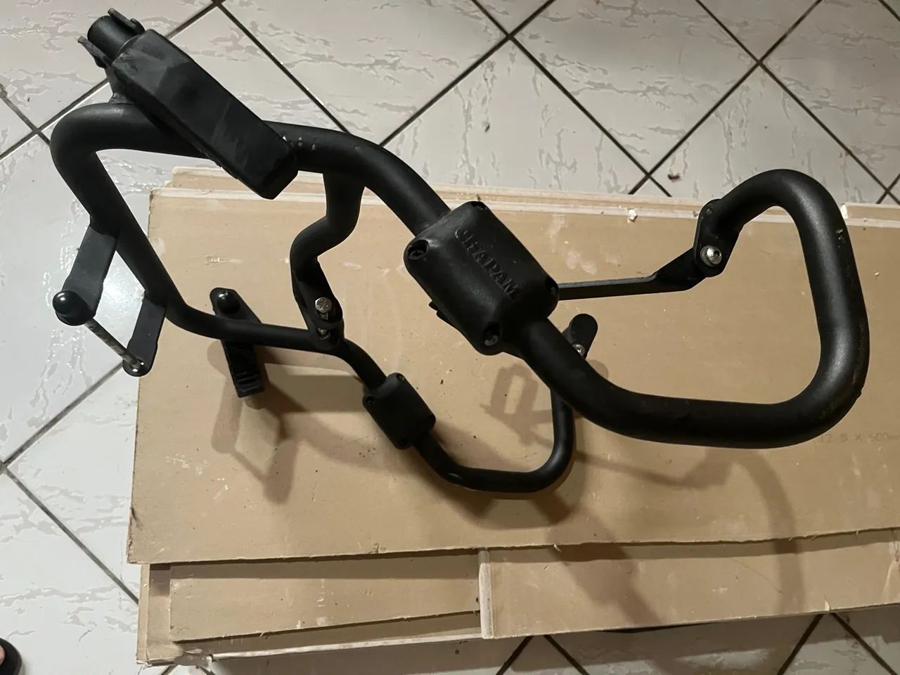 Protetor de carenagem chapam da Bros 160