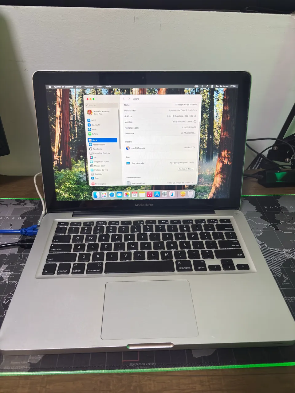 macbook pro 2012 i7 16gb