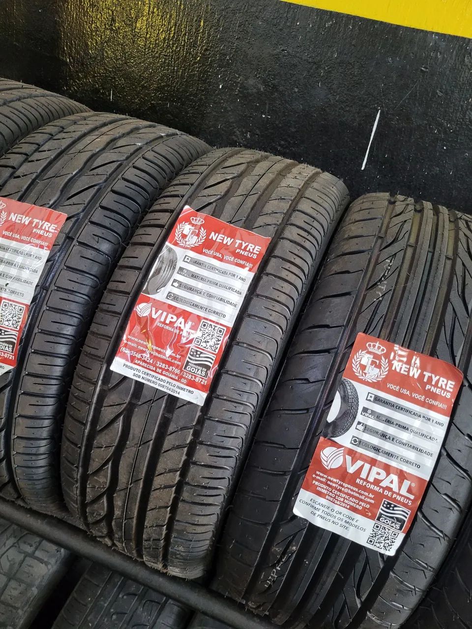 Pneus 205/55R16 New Tyre (VIPAL) 2 ANOS DE GARANTIA