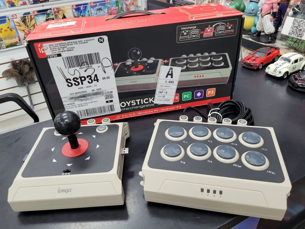 Joystick Intercambiável para PS4, PC, Android IPEGA - Foto 3