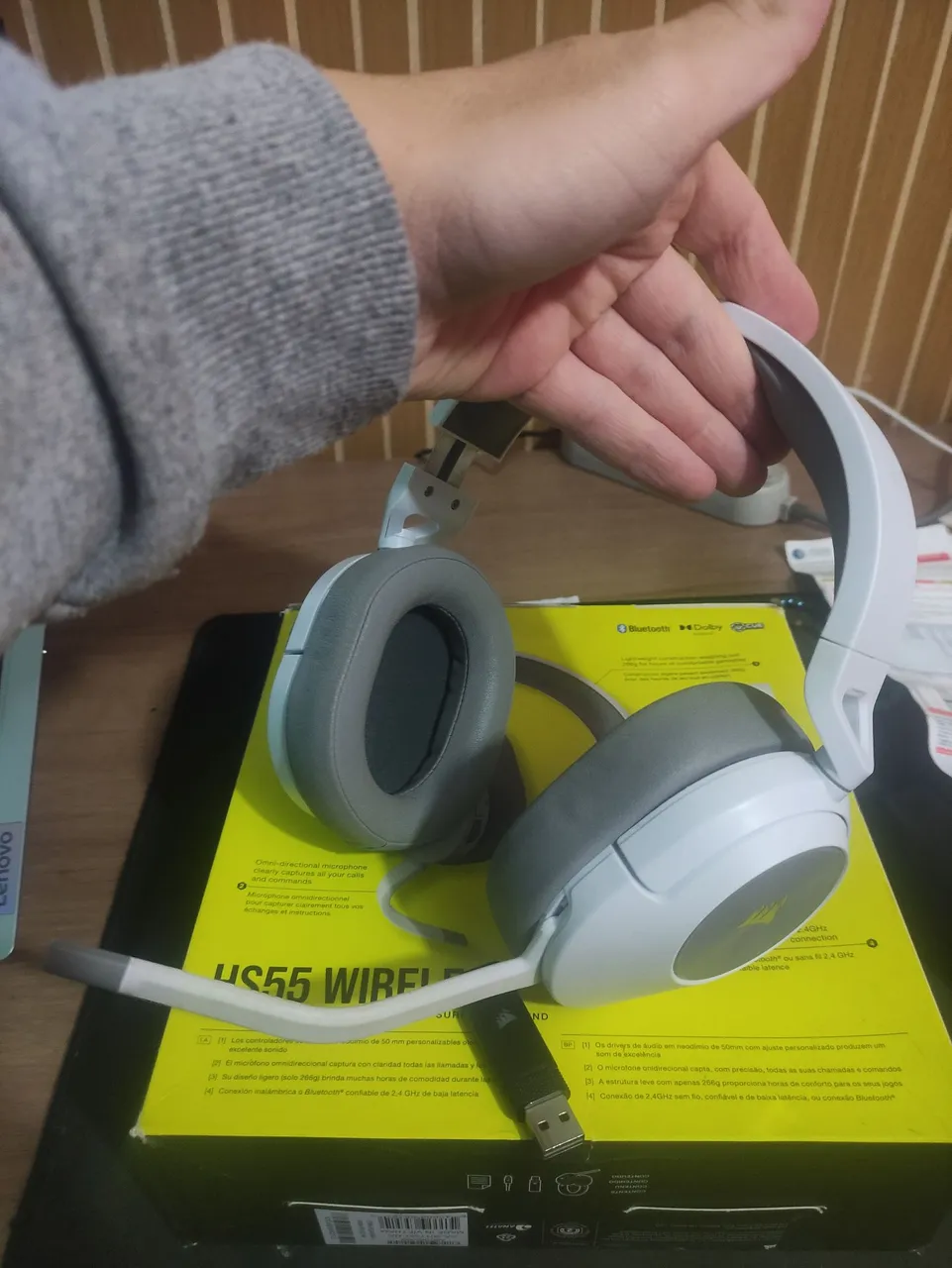 Headset Gamer Corsair HS55 Wireless - Sem Fio