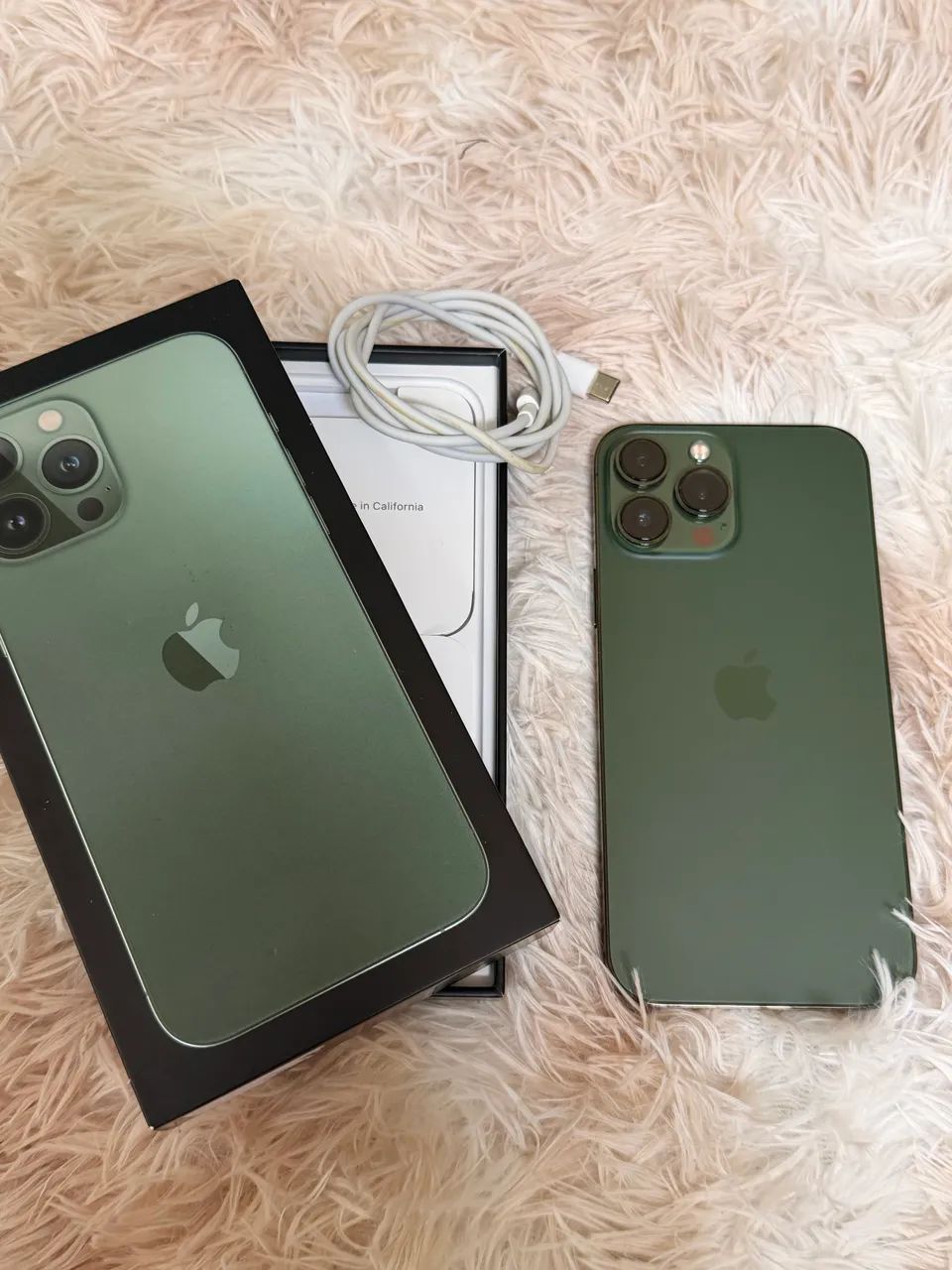 iPhone 13 Pro Max 256gb Verde Impecável!! - Celulares e