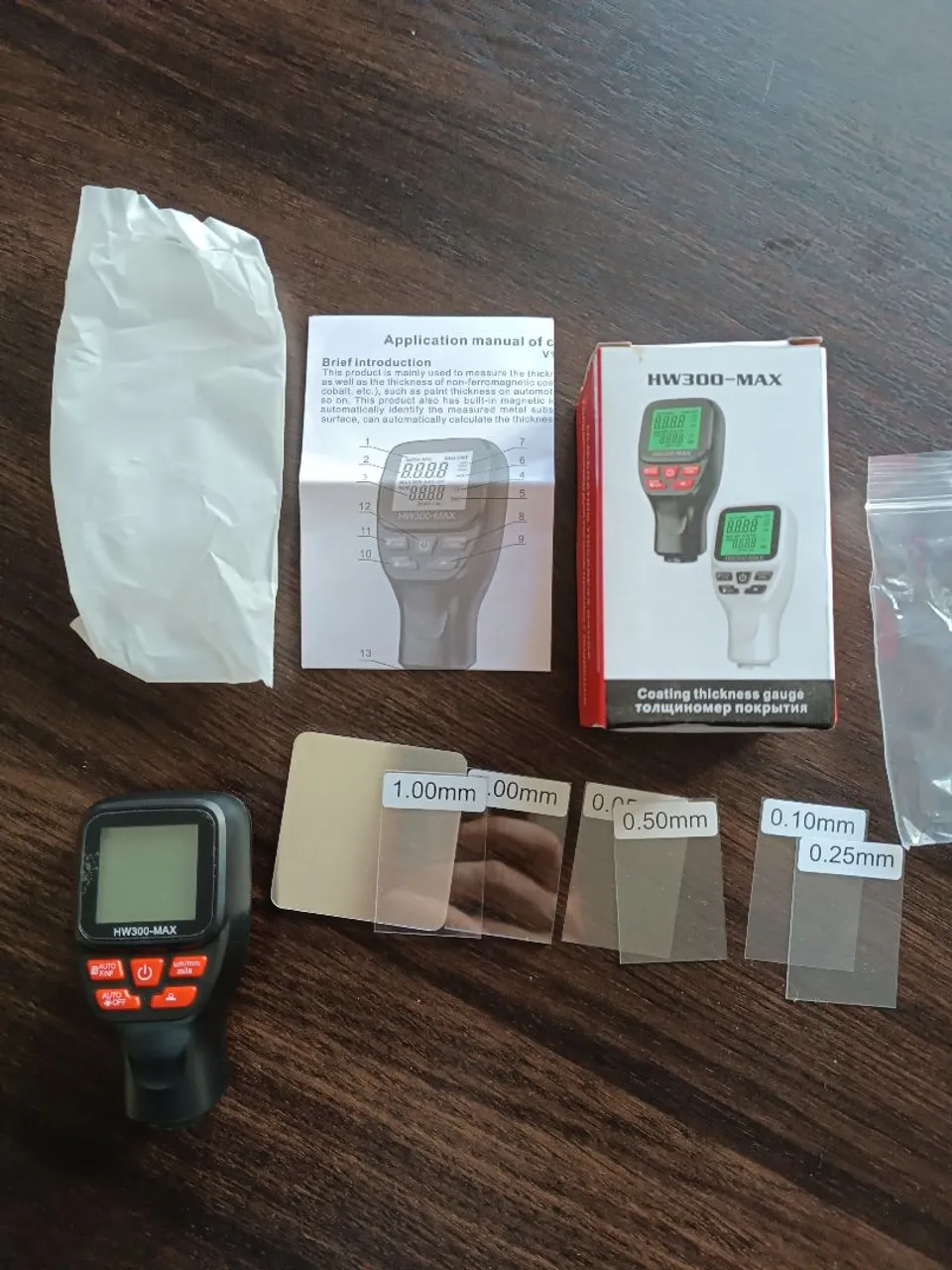 Medidor de Espessura de Pintura HW300-MAX
