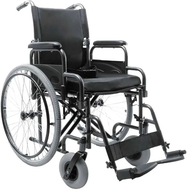 Cadeira de Rodas Dellamed D400 Dobrável - NOVA, na Caixa e com Nota Fiscal!