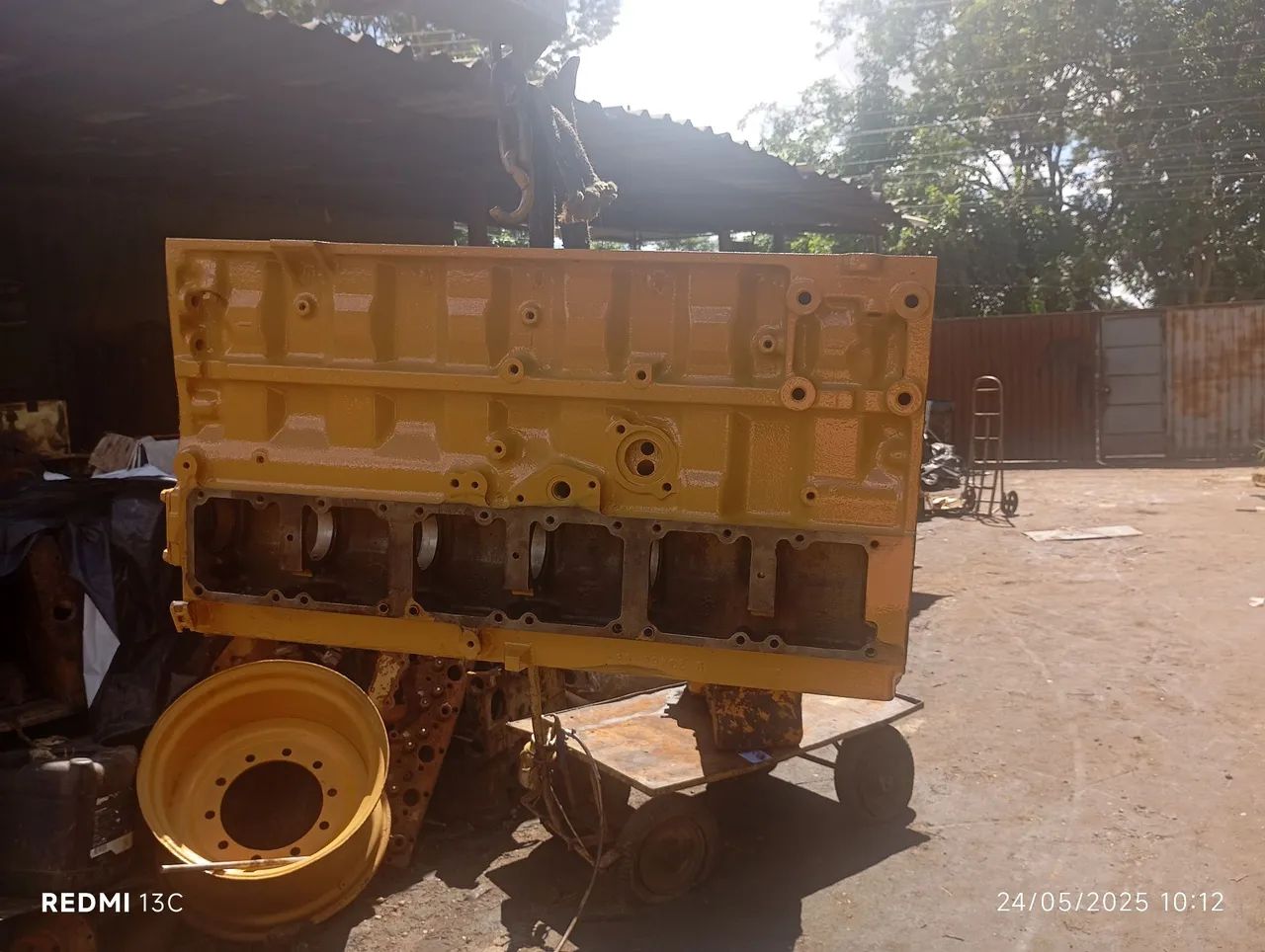 Bloco do motor 3126 CAT 938G