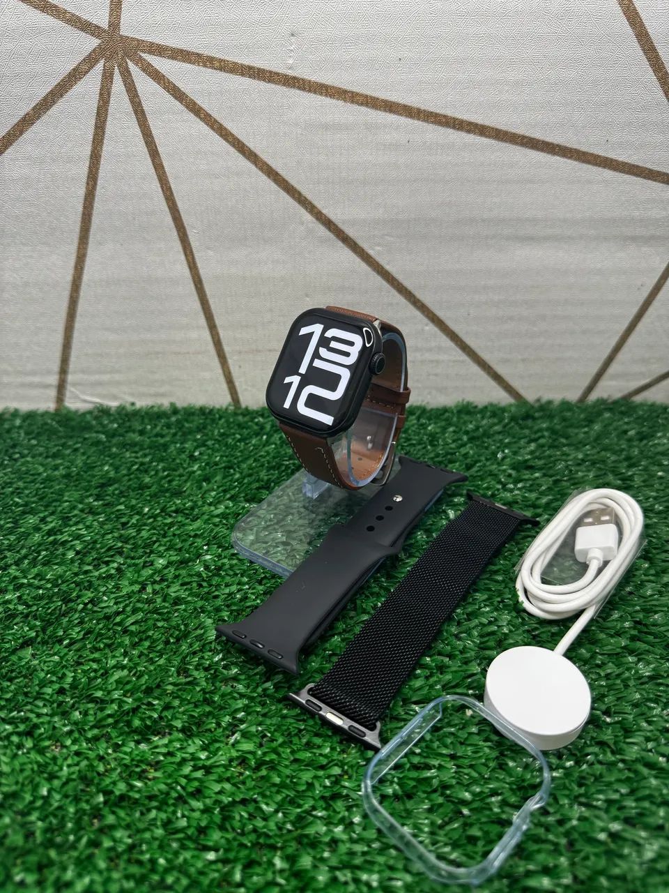 Lançamento Smartwatch W11 pro mini 42mm Amoled 3 pulseiras Responde WhatsApp - Foto 2