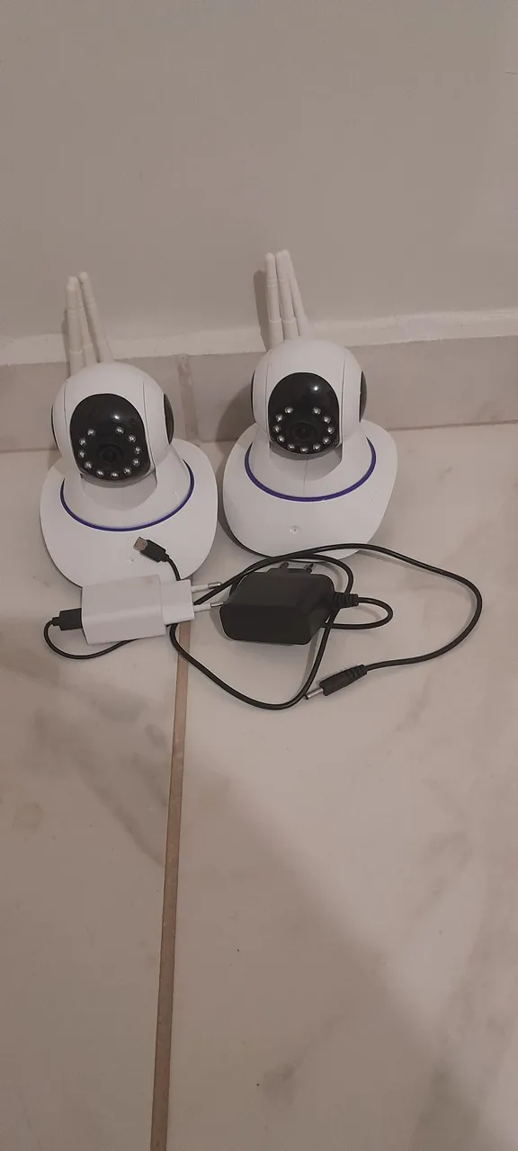 Camera lp 720 hd wifi com visao noturna