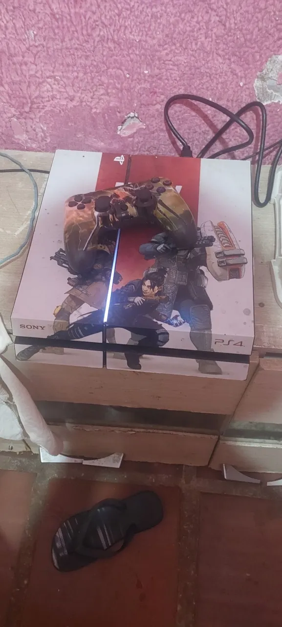 Playstation 4 Edição Especial Apex Legends