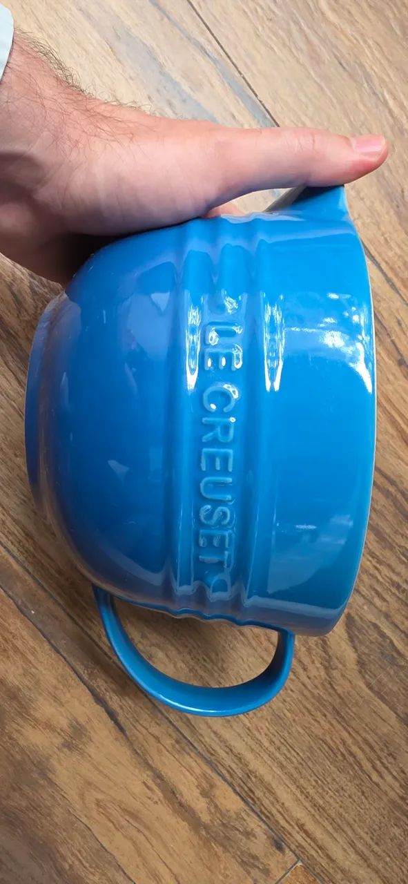 Bowl de preparo em Cerâmica Le Creuset Azul - Foto 2