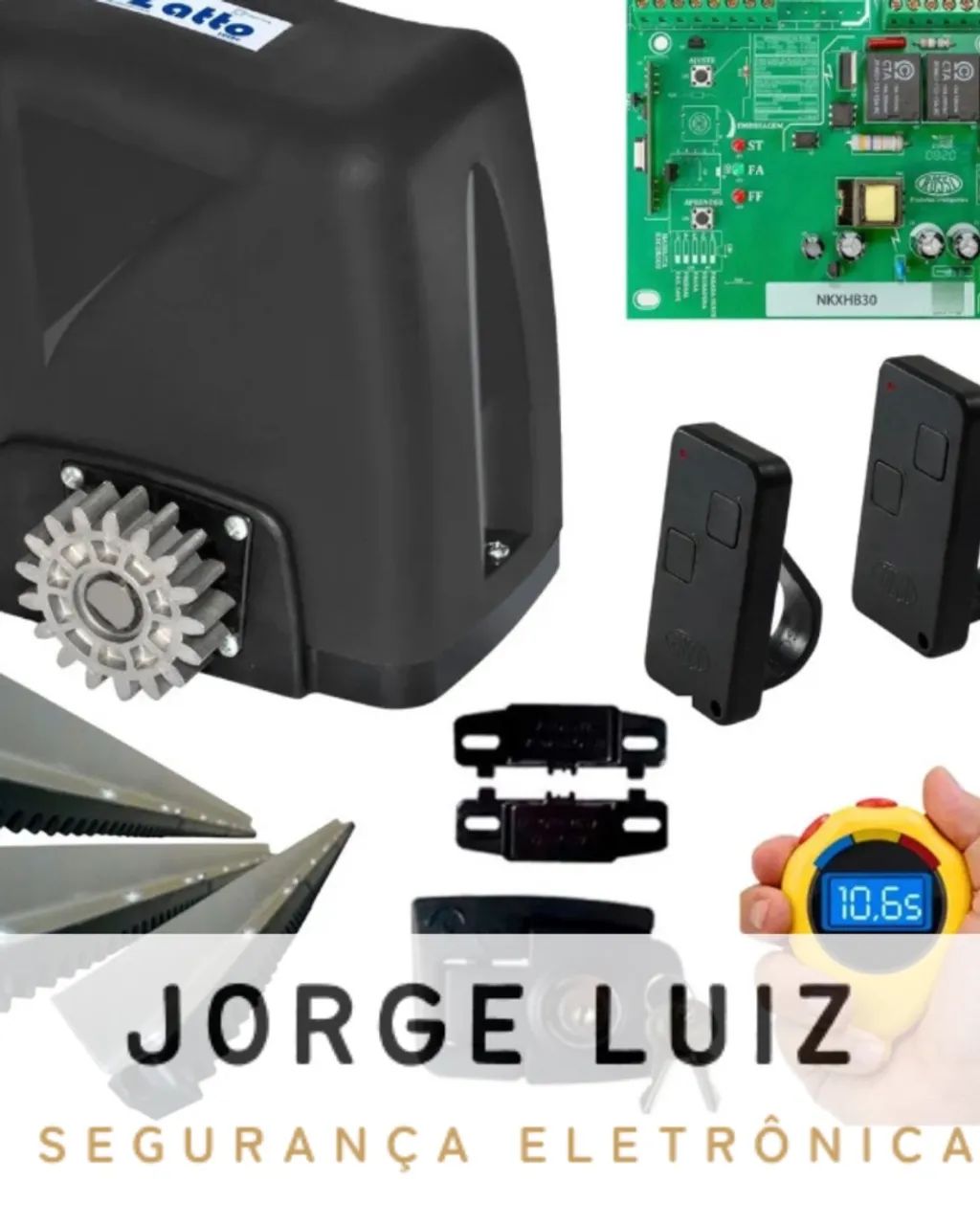Motor para portão eletrônico- instalação e manutenção 