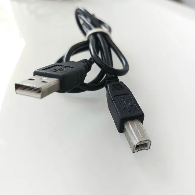 Cabo Impressora 1 metro USB 2.0 - Foto 2