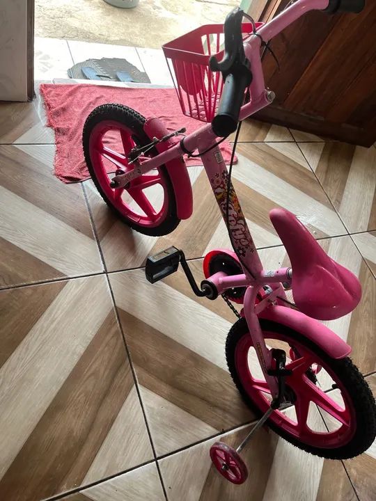 Bicicleta Infantil Rosa - Foto 2