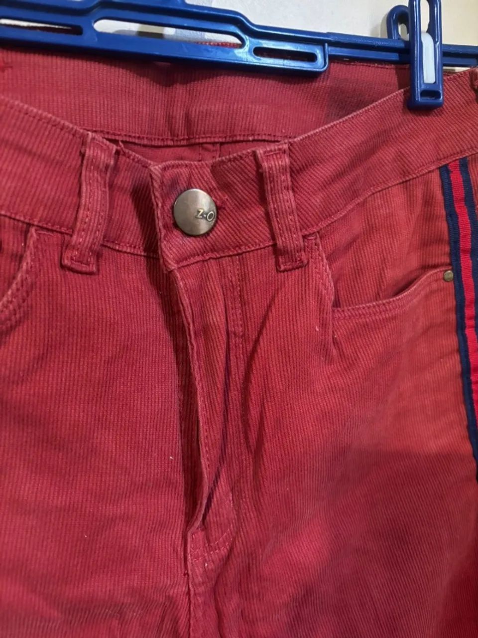 Calça Skinny Vermelha - Foto 4