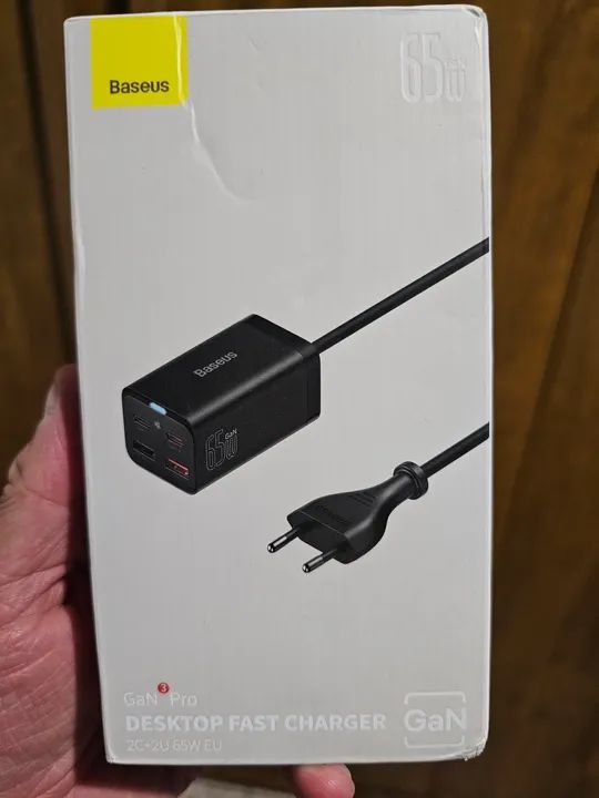 Carregador mesa baseus 65w 64520774017922120