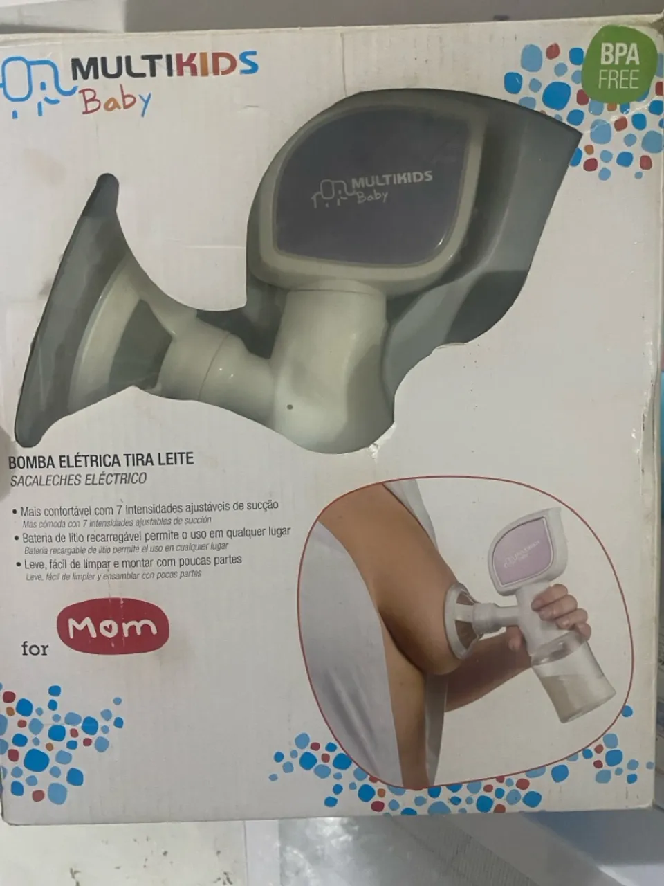 Bomba Elétrica Tira Leite Multikids Baby