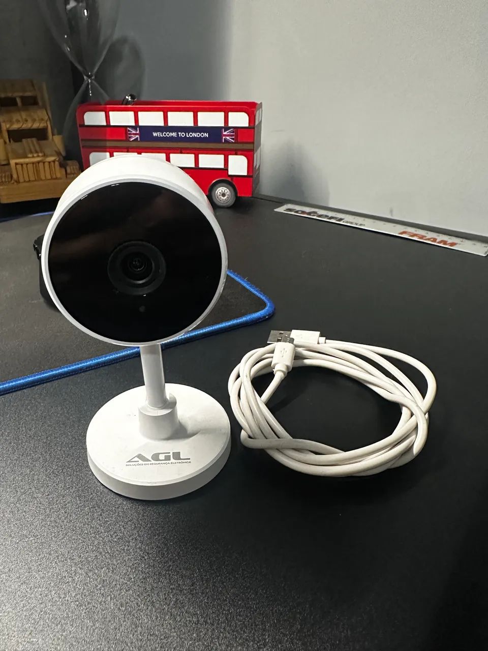 Câmera Wi-fi Interna AGL Smart Aplicativo no Celular - Foto 3