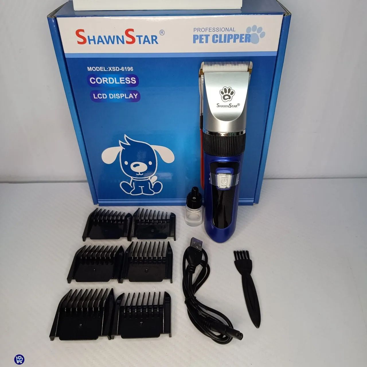 Máquina de Tosar Cães e Gatos - Kit Completo - Foto 3