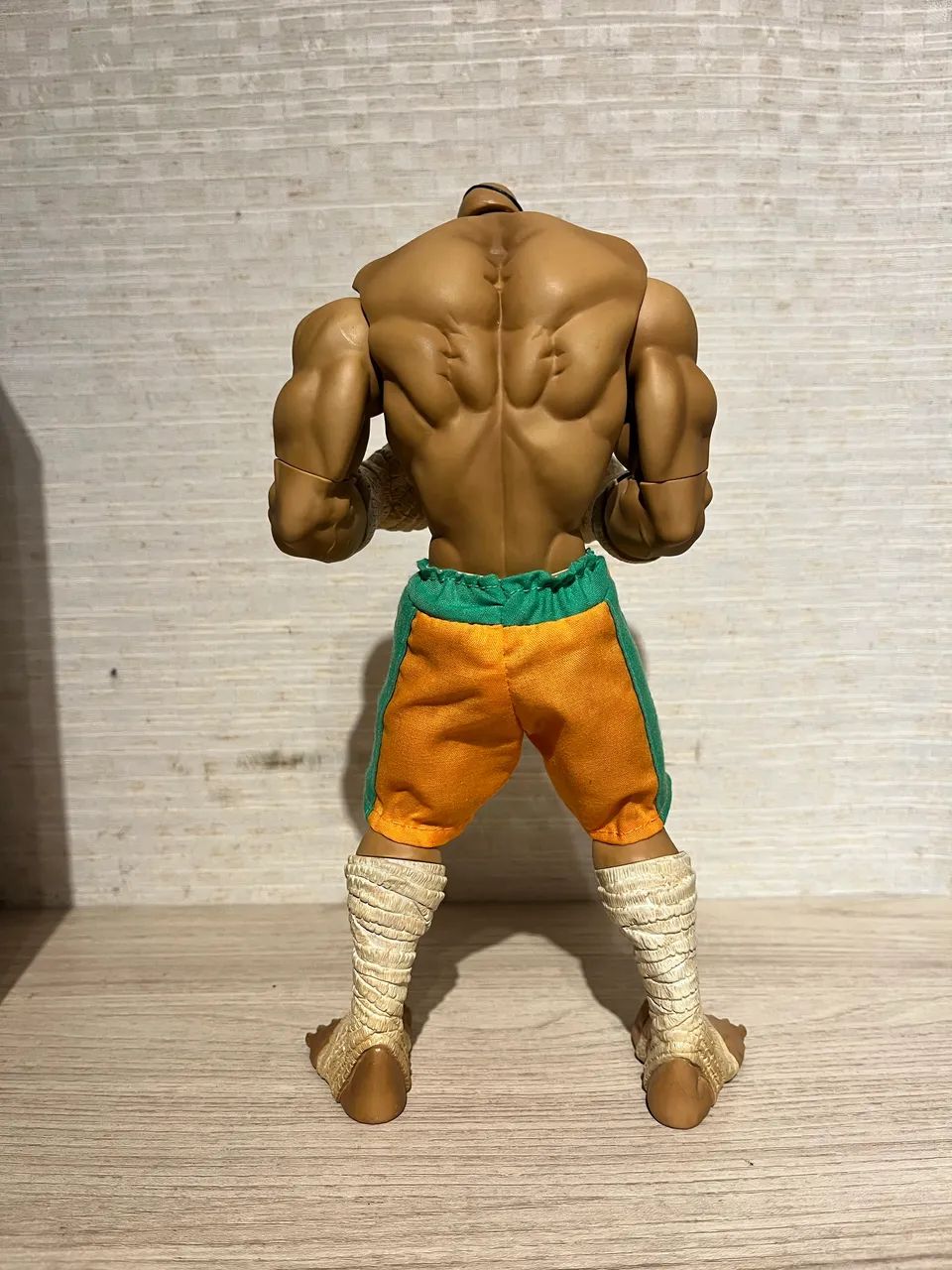 Figura Sagat Hyper Roto 25cm Street Fighter - Hobbies e coleções