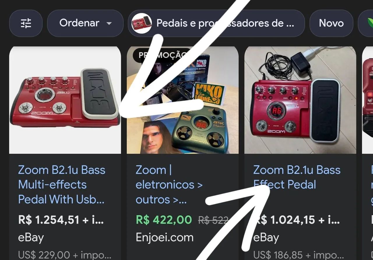 Baixo tagima tw65 + pedaleira zoom B2.1u + semicase - Instrumentos