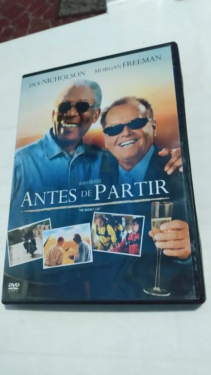 DVD original antes de partir ótimo estado 