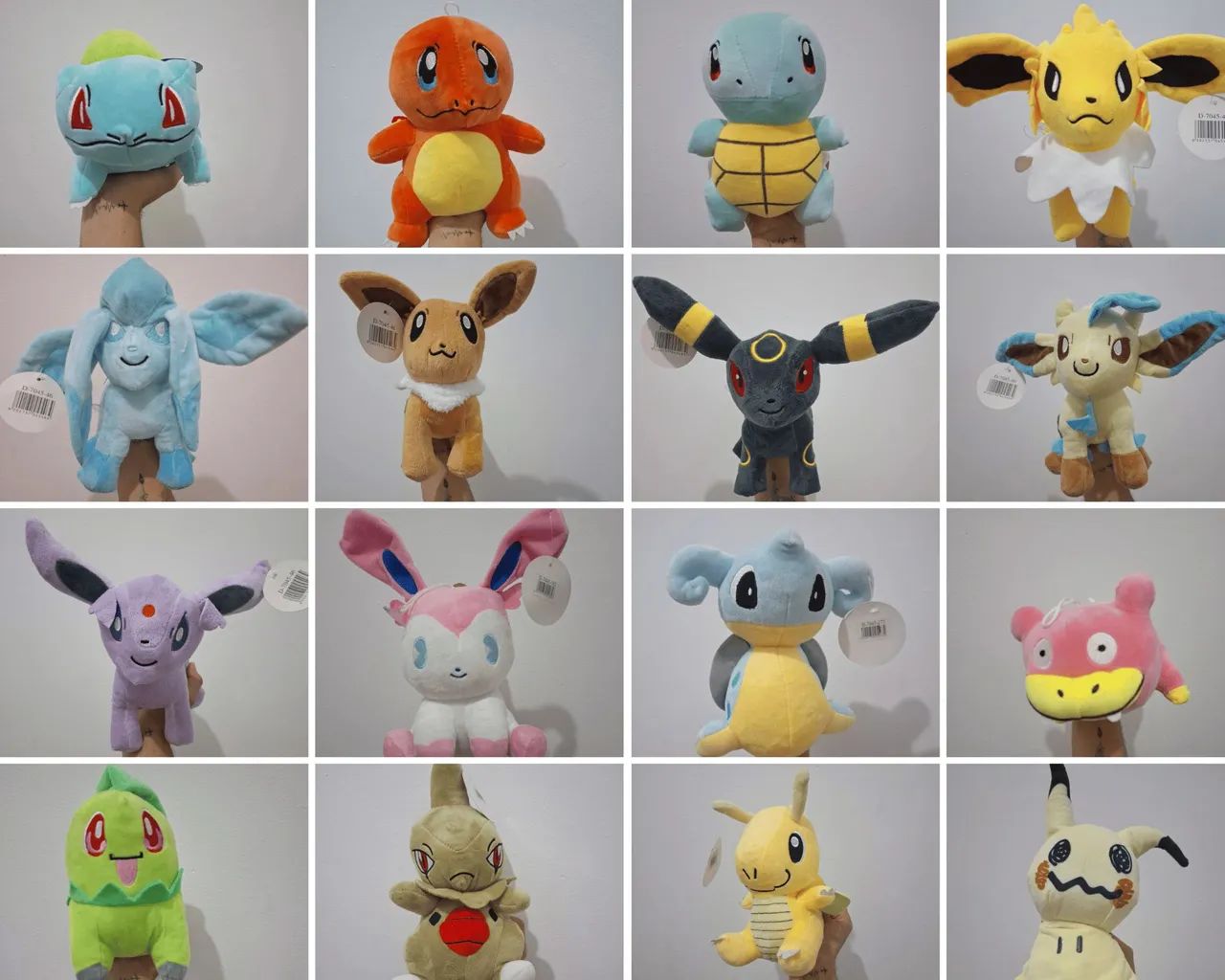 Pelúcias Pokémon - Diversos Modelos