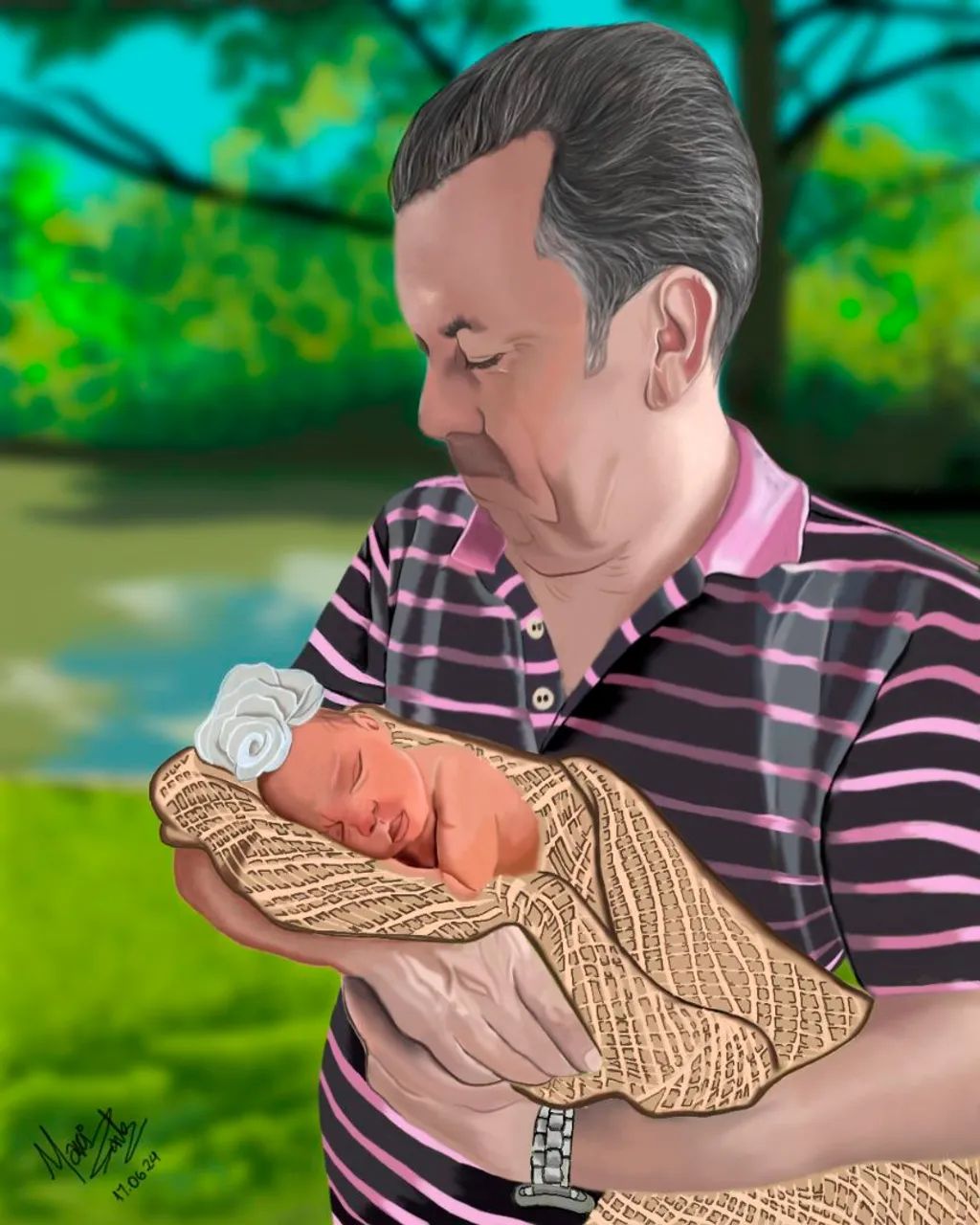 Ilustração Realista - Agende ja p/ todo o Brasil