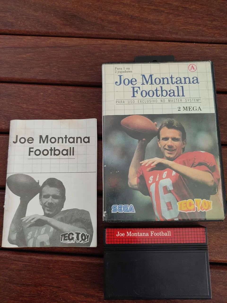 Jogo de Vídeo Game Joe Montana Football - Master System