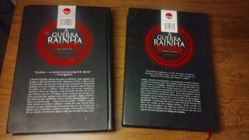 A Guerra da Rainha Vermelha Vol 1 e Vol 2 (capa dura) - Foto 2