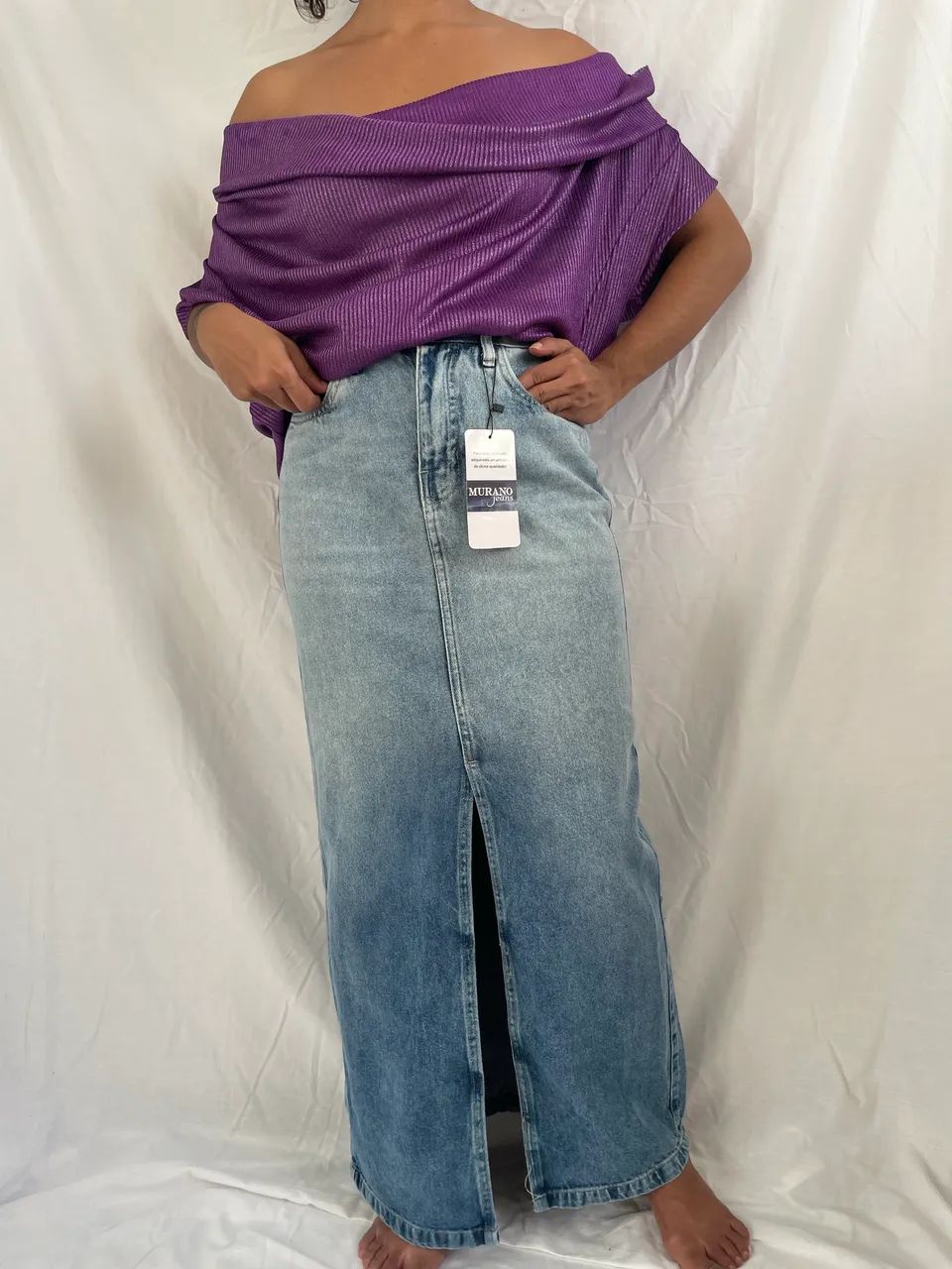 Saia jeans  - Foto 2