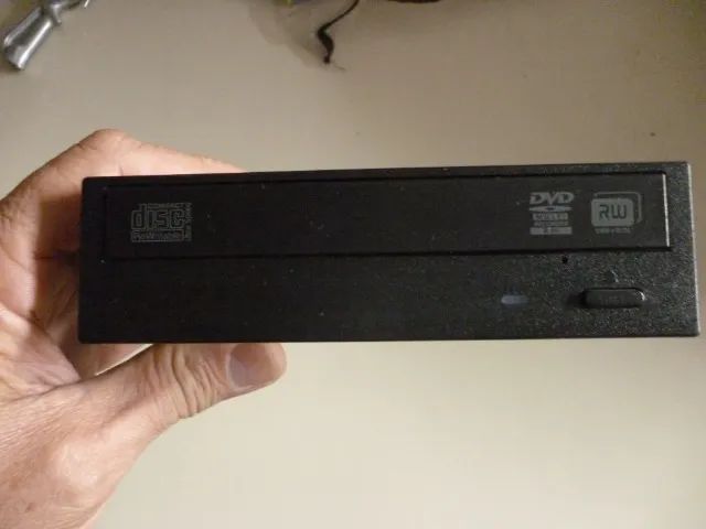 Gravador/leitor de DVD/CD-(DVD-WR)+(DVD+R DL)-usado-novissímo - Foto 4