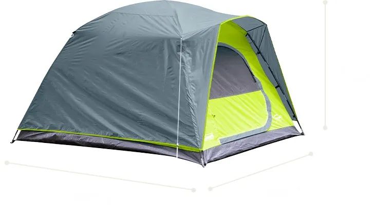 Barraca ? 4 lugares marca: coleman - Foto 4