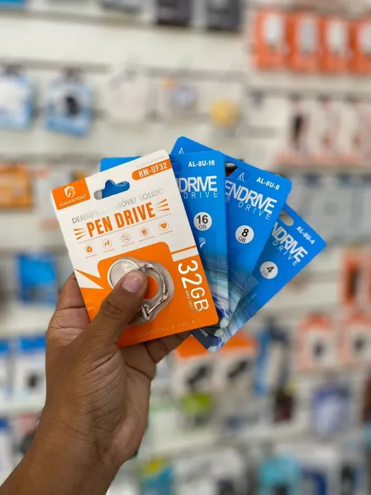 Pen Drive 4GB - 64GB - Novo - entrega à domicílio em São Luís