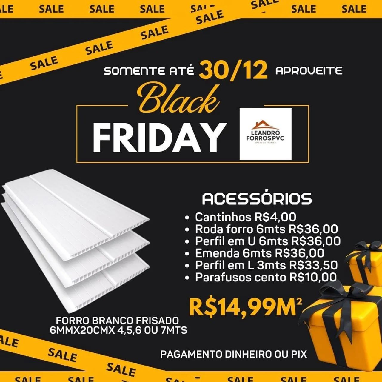 Forro PVC na promoção Black Friday válida até 30/12/2025 - Foto 6