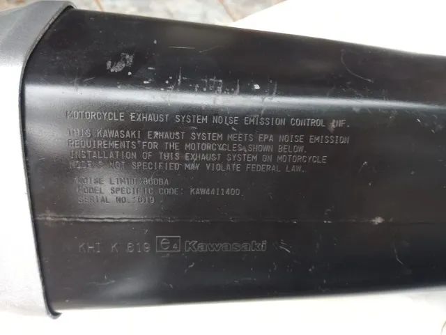 Escapamento Original Kawasaki Ninja ZX-14R (2013) ? - Peças para