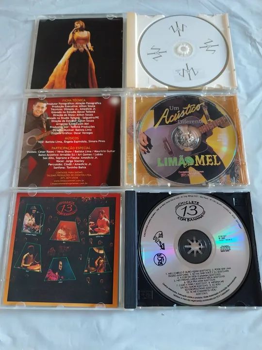 Cds Lote de 06 CDs usados de Músicas Brasileiras R$ 60 reais o lote - Foto 4