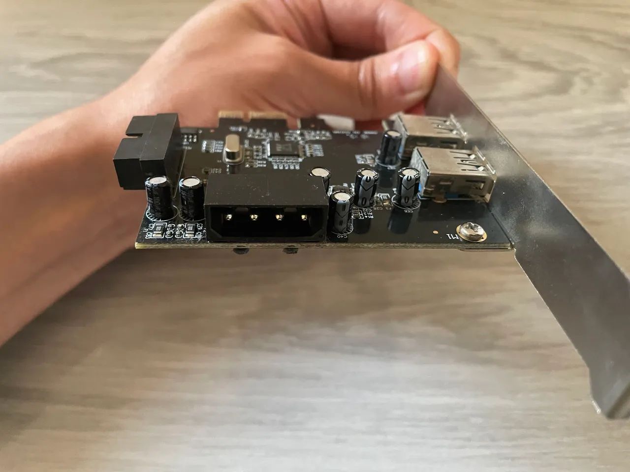 Placa PCI-E 2 Portas USB 3.0 + Conector 19 Pinos - DEX DP-23 - Foto 5